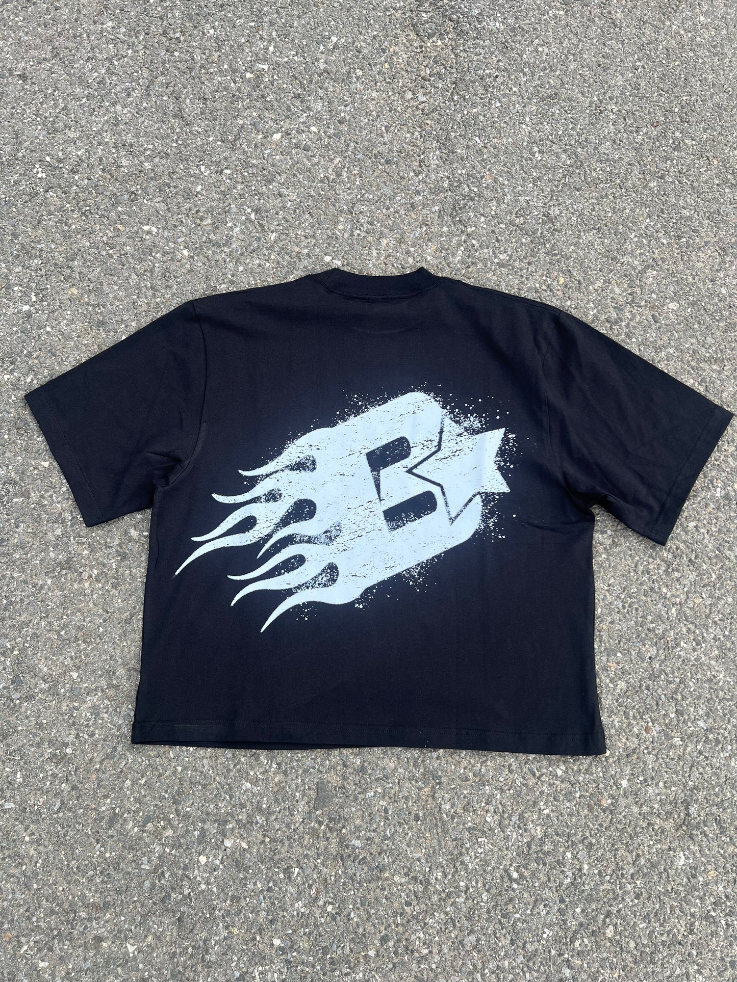 Flaming “B” T-Shirt