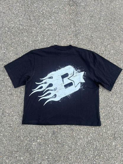 Flaming “B” T-Shirt