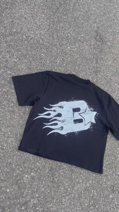 Flaming “B” T-Shirt